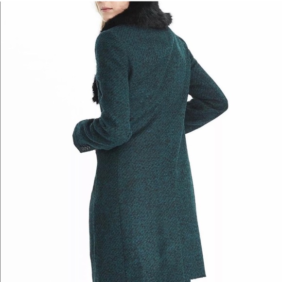 Banana Republic Luxury Italian Flannel Coat - Picture 2 of 16